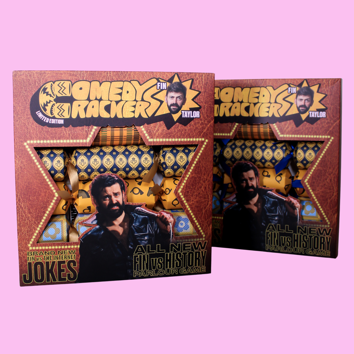 Pre-order Fin Taylor's 2026 Christmas Crackers - UK & Europe edition