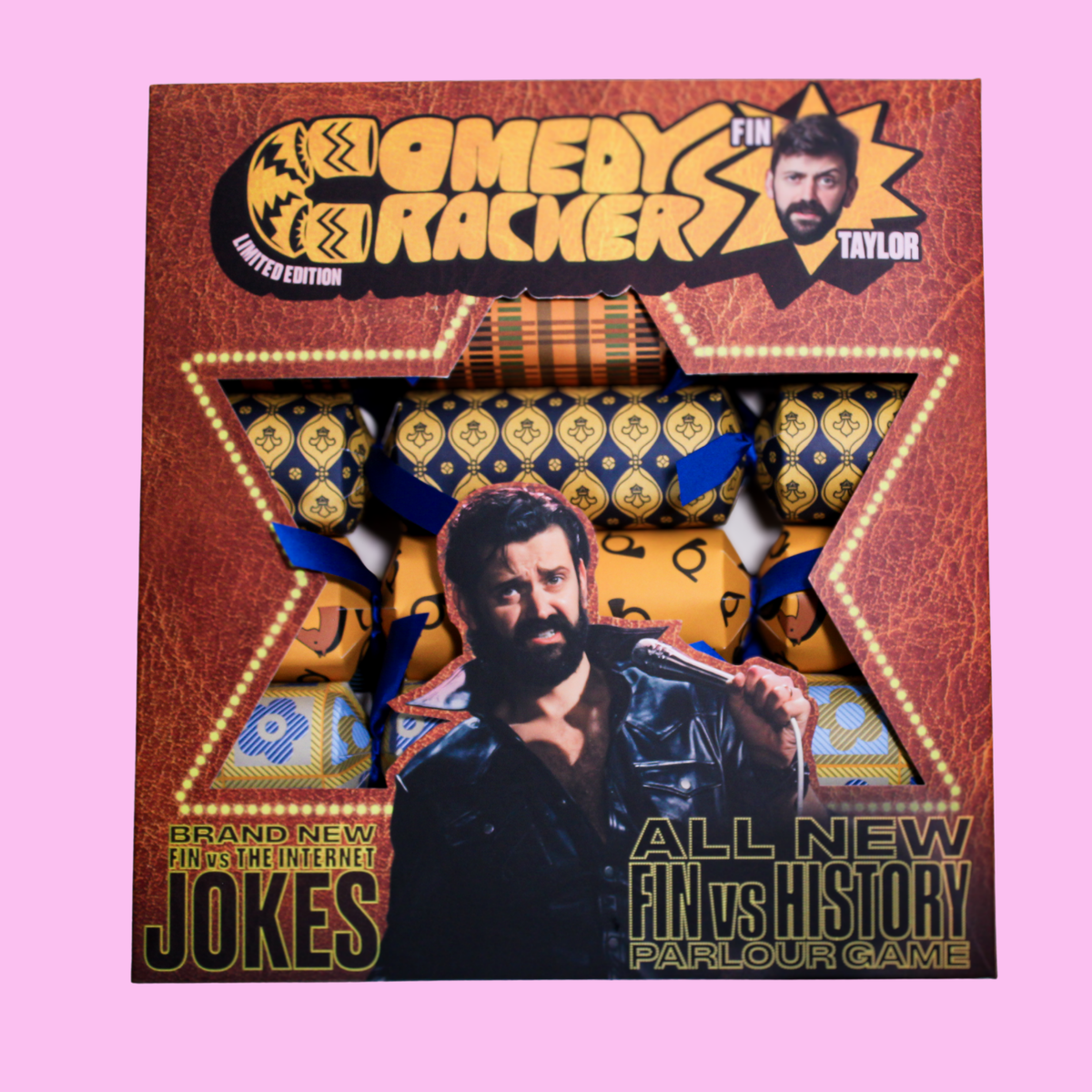 Pre-order Fin Taylor's 2026 Christmas Crackers - UK & Europe edition