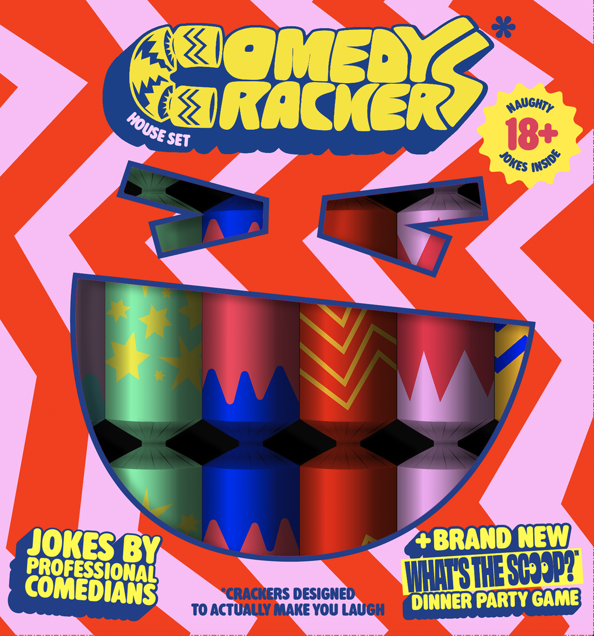 Pre-order Comedy Crackers: The House Set