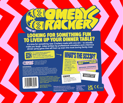 Pre-order Comedy Crackers: The House Set