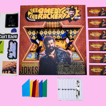 Pre-order Fin Taylor's 2026 Christmas Crackers - UK & Europe edition